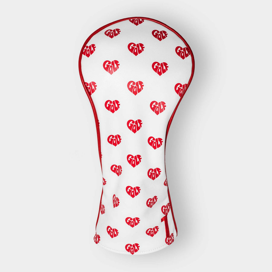 Golf love driver headcover