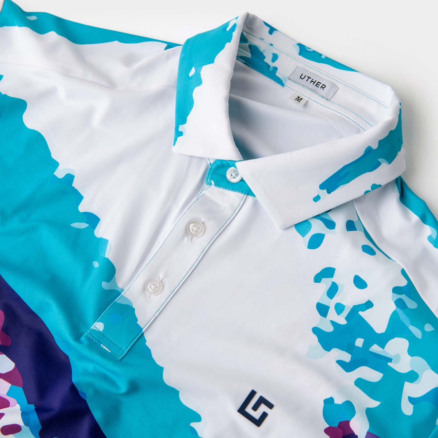 Uther - 90's Cup Performance Golf Polo Shirts