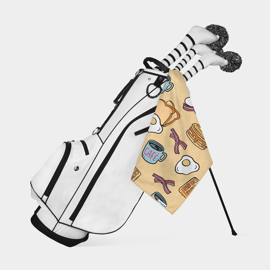 Uther - Breakfast of Champions Tour On Bag Golf Towel