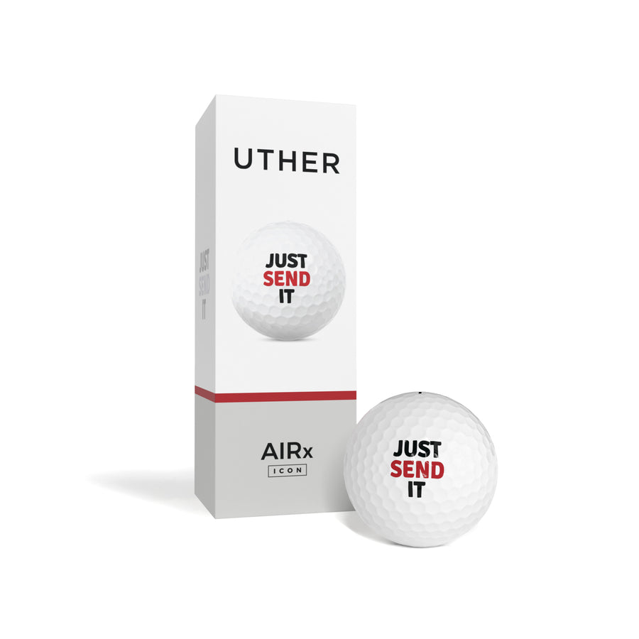 Box of Just Send It | AIRx Golf Balls.