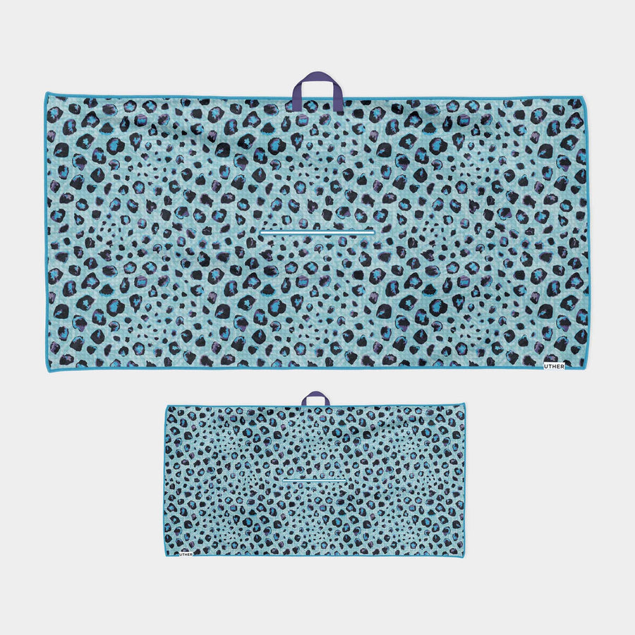 Electric Leopard Tour Golf Towel